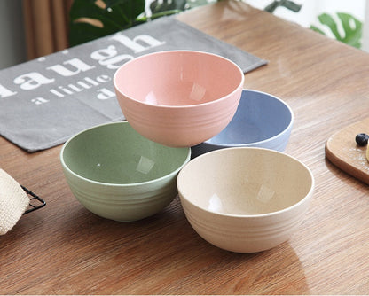 Wheat Straw Bowls Set
