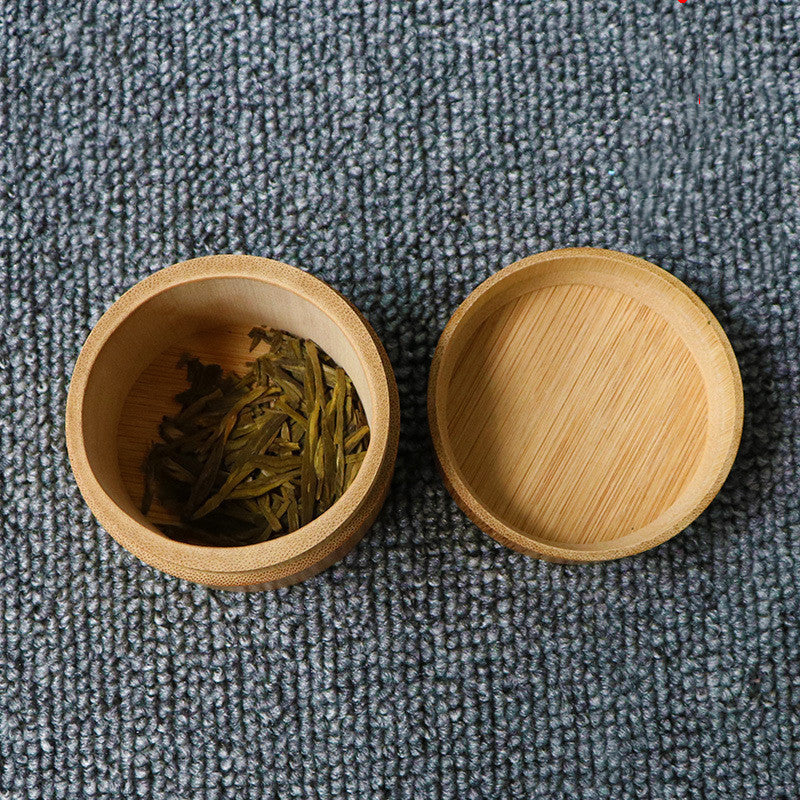 Bamboo Tea Storage Box