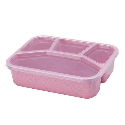 Wheat Straw Bento Lunch Box – 4 Compartments