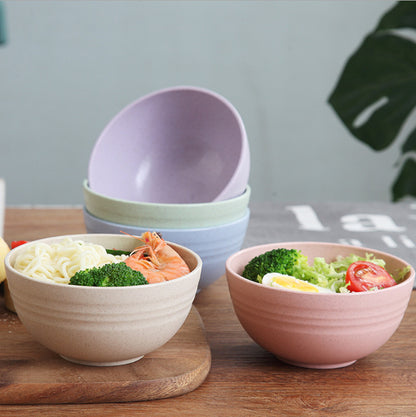 Wheat Straw Bowls Set