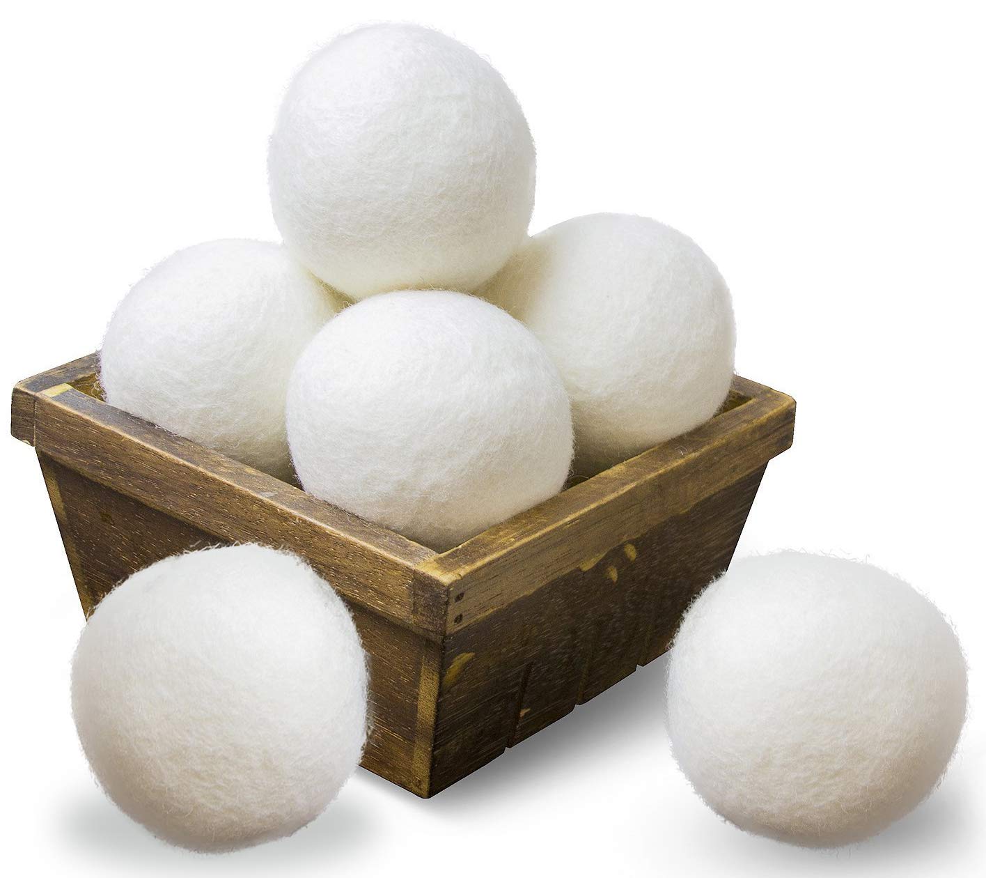 Wool Dryer Balls, Reusable and Chemical-Free