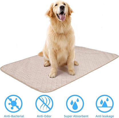 Natural Bamboo Pet Urine Mat - Deodorizing Puppy Pee Pad