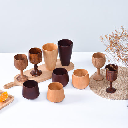 Wooden Drink Cups and Goblets