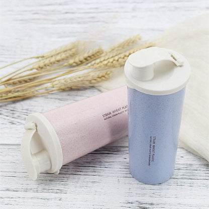 Nordic Wheat Straw Water Bottle Cup - 450ml