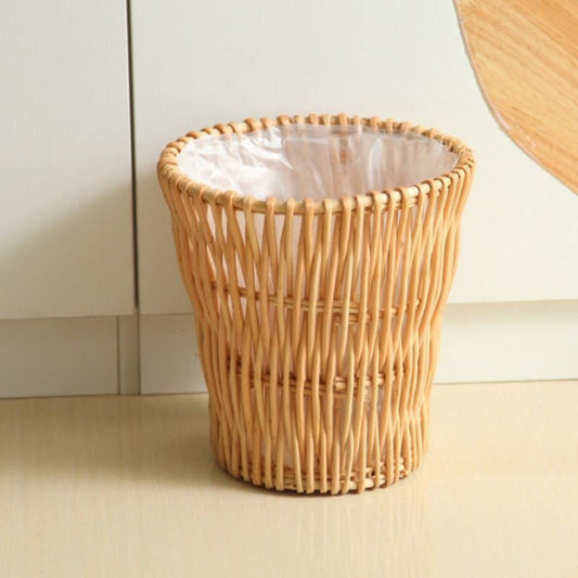 Willow Rattan Handmade Paper Basket