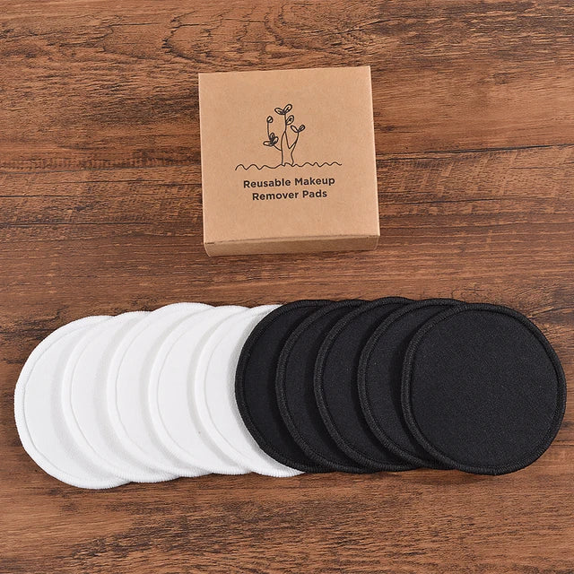 Bamboo Makeup Remover Pads - 10 Pieces