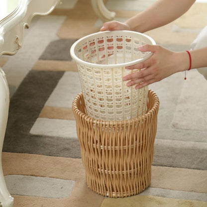 Willow Rattan Handmade Paper Basket