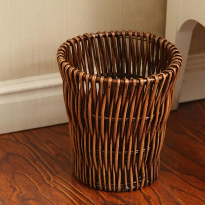 Willow Rattan Handmade Paper Basket