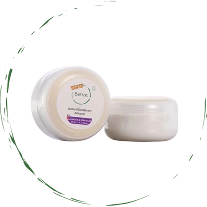 BeNat Vegan Deodorant Cream Lavender and Geranium