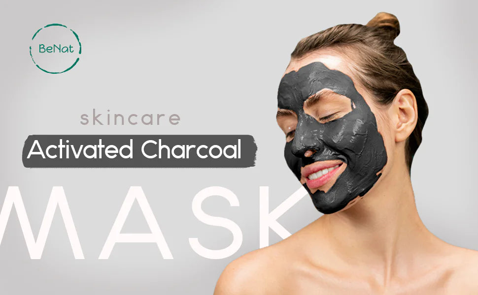 Activated Charcoal Face Mask - Detox, Cleanse, and Exfoliate- USA Only