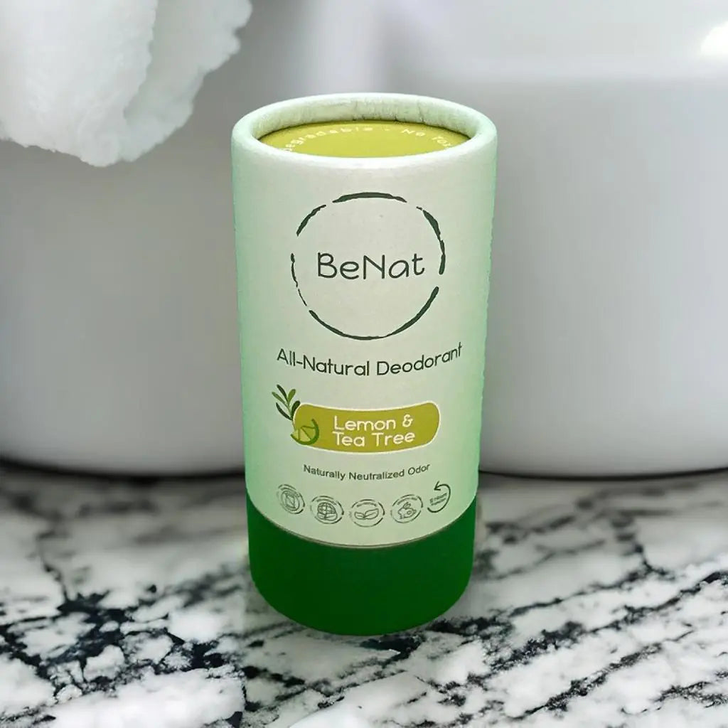 All Natural, Plastic-Free Deodorant (USA Only)