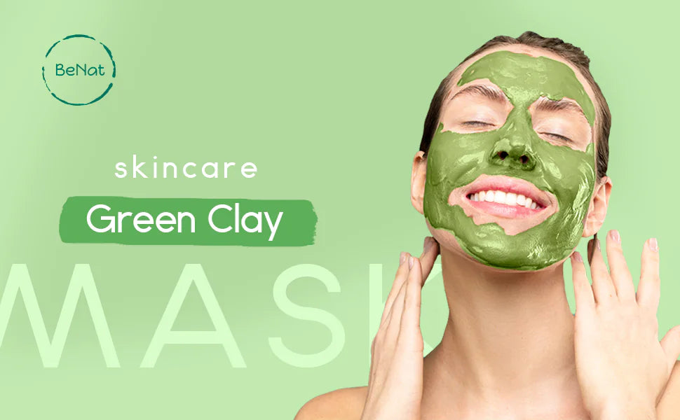 Natural green clay mask