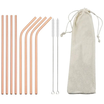 Reusable Stainless Steel Straw Sets