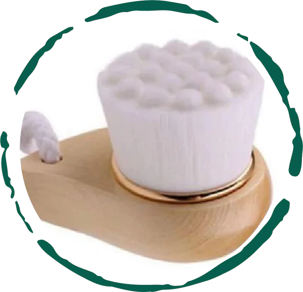 Bamboo, Gentle Exfoliation Facial Brush (USA Only)