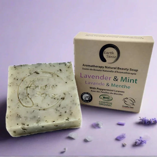 Organic Solid Soap - Lavender & Mint