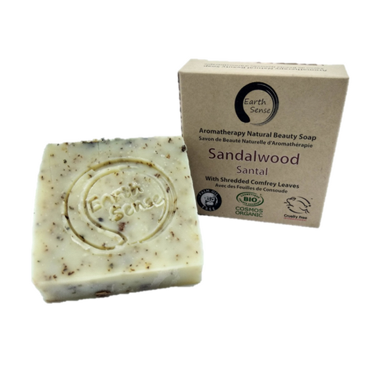 Organic Solid Soap - Sandalwood & Comfrey