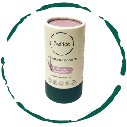 All Natural, Plastic-Free Deodorant (USA Only)