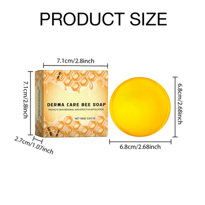 Exfoliating Derma Care Bee Soap