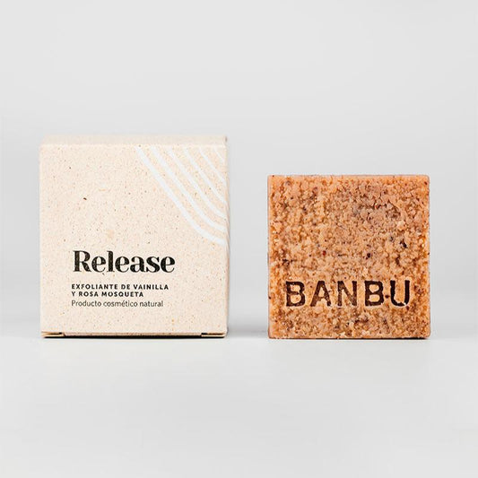 Natural Vanilla & Coconut Solid Body Scrub Bar