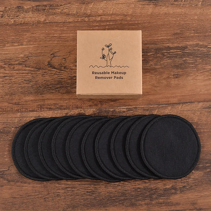 Bamboo Makeup Remover Pads - 10 Pieces