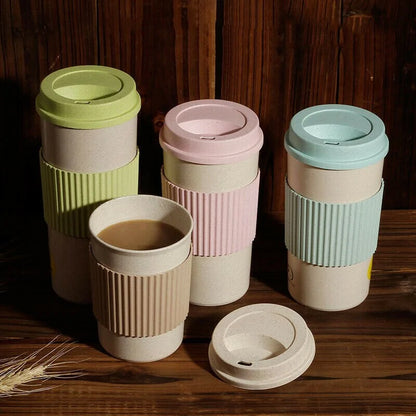 Wheat Straw Travel Mug – 350ml, 450ml, 550ml